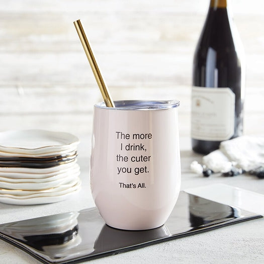 That's All Stemless Wine Tumbler - Cuter 12oz