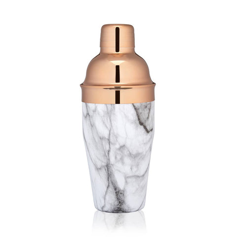 Copper and Marble Cocktail Shaker