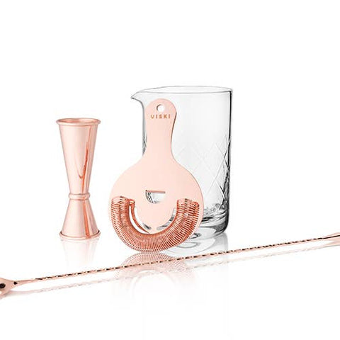 Copper Mixologist Barware Gift Set