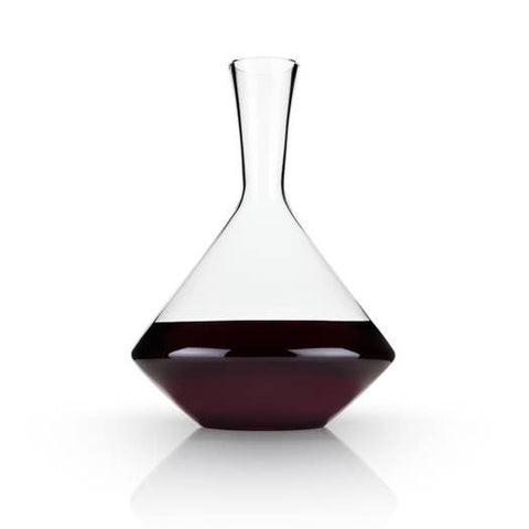 Raye Angled Lead Free Crystal Decanter