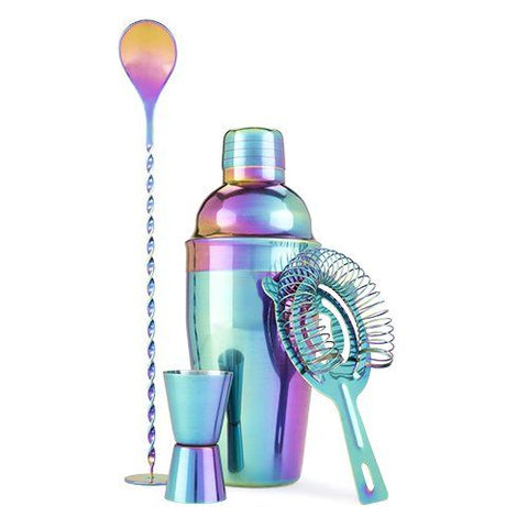 Mirage Rainbow Barware Set