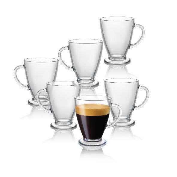 Declan Coffee Mugs, 16 Oz Set of 6