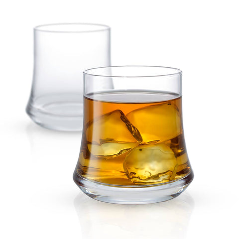 Cosmos Whiskey Glasses, 12.5 Oz Set of 2