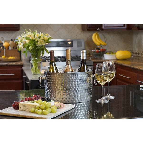 Stainless Steel 3 Bottle Wine Chiller