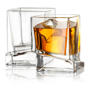 Carre Whiskey Old Fashioned Glasses